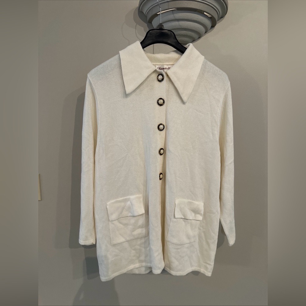 Vintage Danielle by Laura 2 Piece Jacket  Sweater And Skirt Set 3X